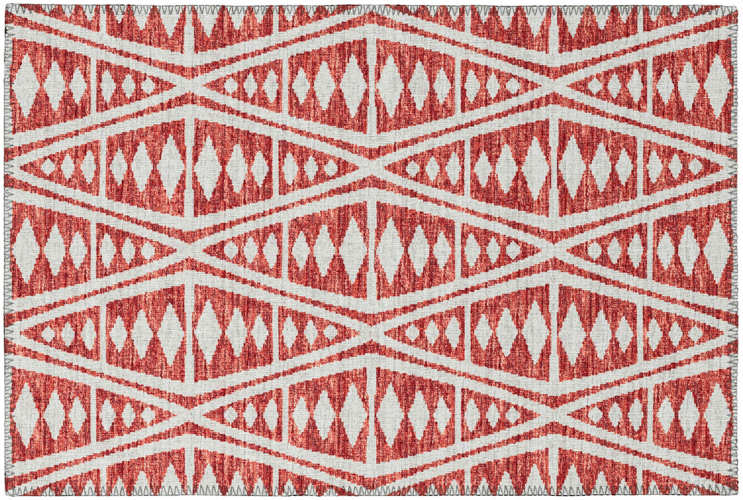 Indoor/Outdoor Sedona SN6 Clay Washable 1'8" x 2'6" Rug