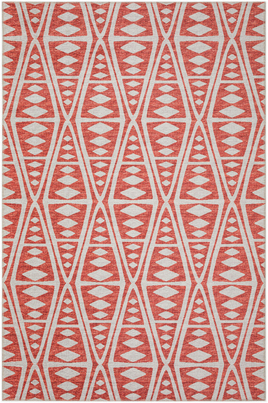 Indoor/Outdoor Sedona SN6 Clay Washable 9' x 12' Rug