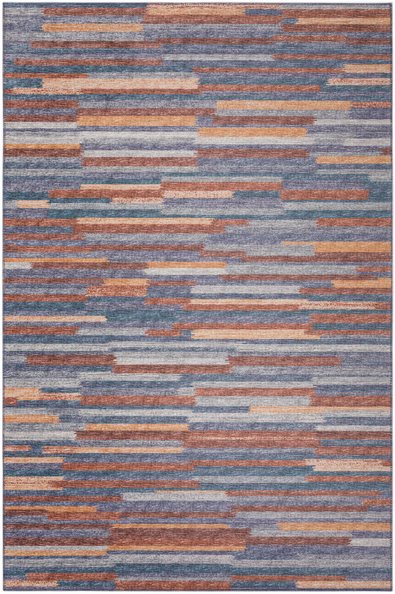 Indoor/Outdoor Sedona SN8 Denim Washable 10' x 14' Rug