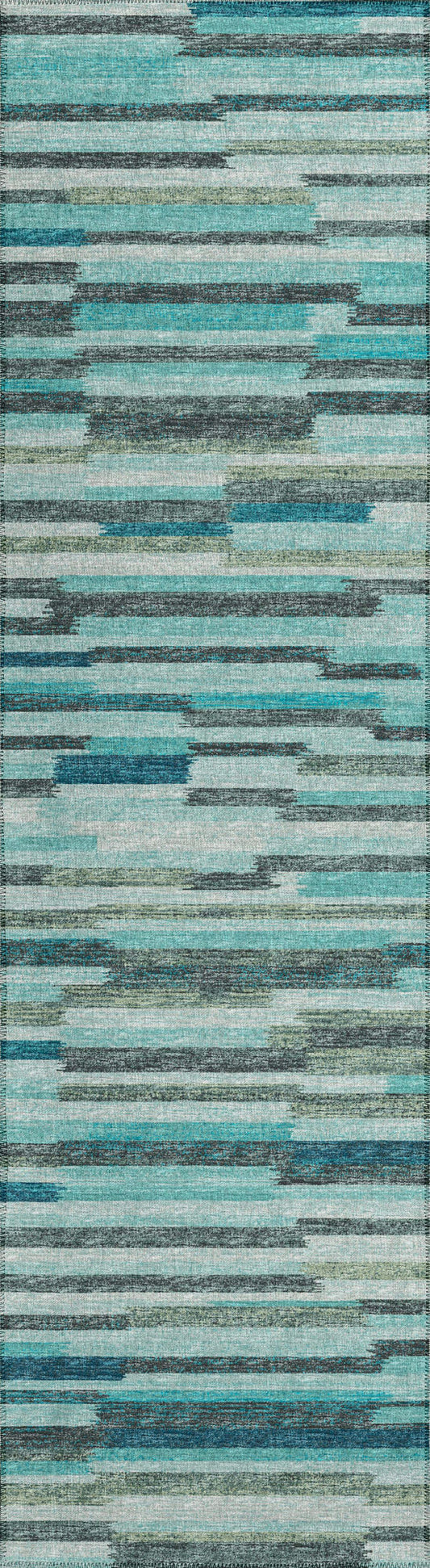 Indoor/Outdoor Sedona SN8 Poolside Washable 2'3" x 7'6" Runner Rug