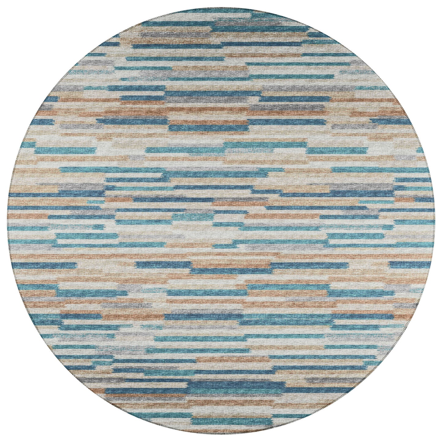 Indoor/Outdoor Sedona SN8 Riviera Washable 10' x 10' Round Rug