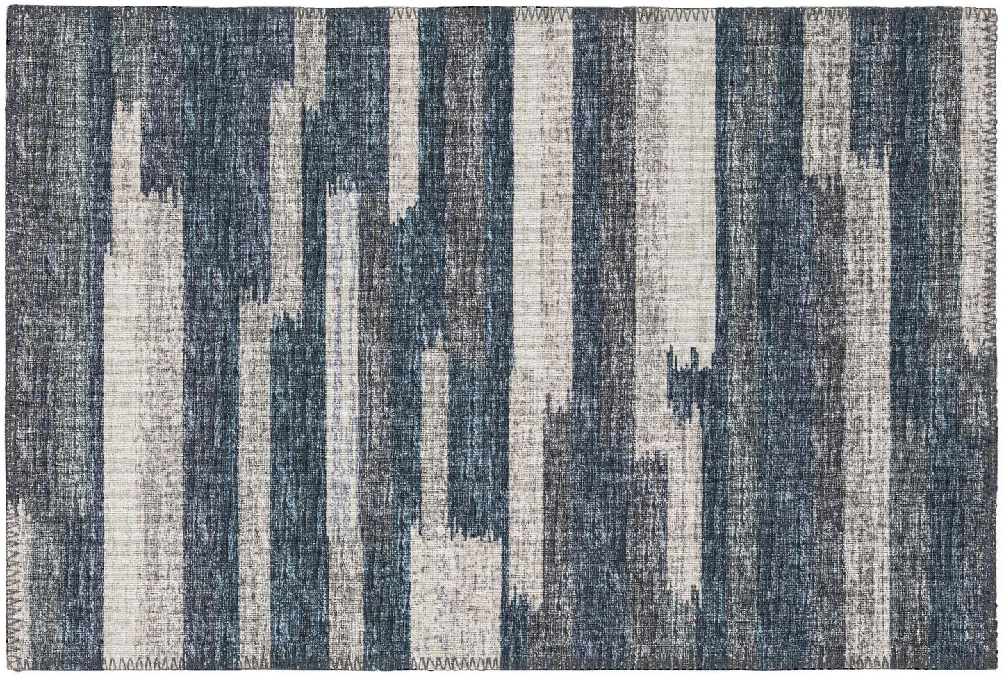 Indoor/Outdoor Sedona SN8 Slate Washable 1'8" x 2'6" Rug