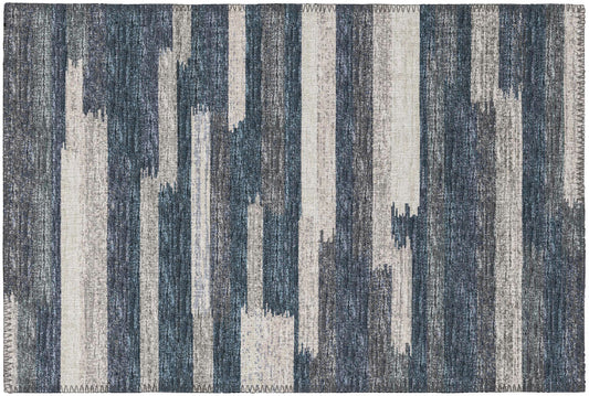 Indoor/Outdoor Sedona SN8 Slate Washable 1'8" x 2'6" Rug