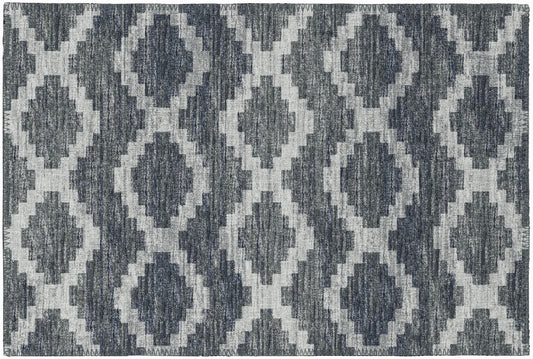 Indoor/Outdoor Sedona SN9 Midnight Washable 1'8" x 2'6" Rug