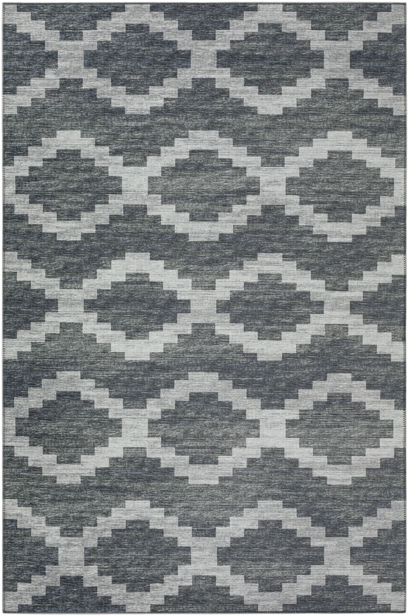 Indoor/Outdoor Sedona SN9 Midnight Washable 9' x 12' Rug
