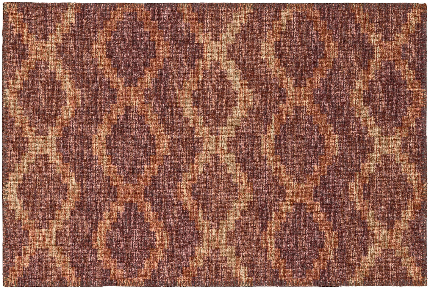 Indoor/Outdoor Sedona SN9 Spice Washable 1'8" x 2'6" Rug