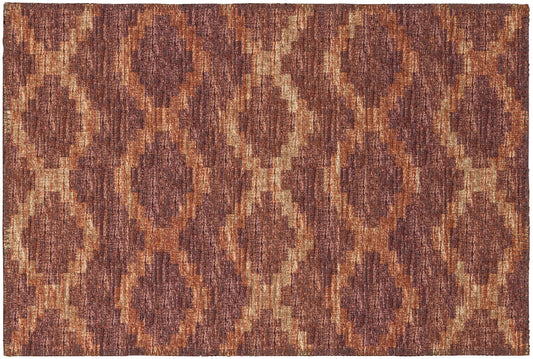 Indoor/Outdoor Sedona SN9 Spice Washable 1'8" x 2'6" Rug