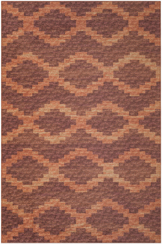Indoor/Outdoor Sedona SN9 Spice Washable 3' x 5' Rug