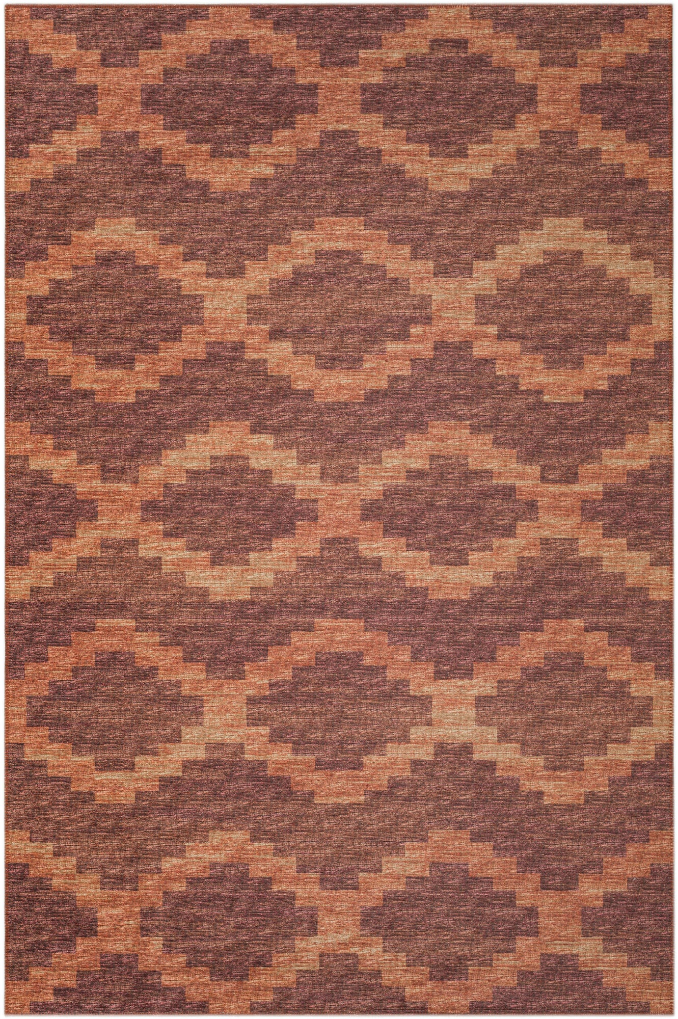 Indoor/Outdoor Sedona SN9 Spice Washable 8' x 10' Rug