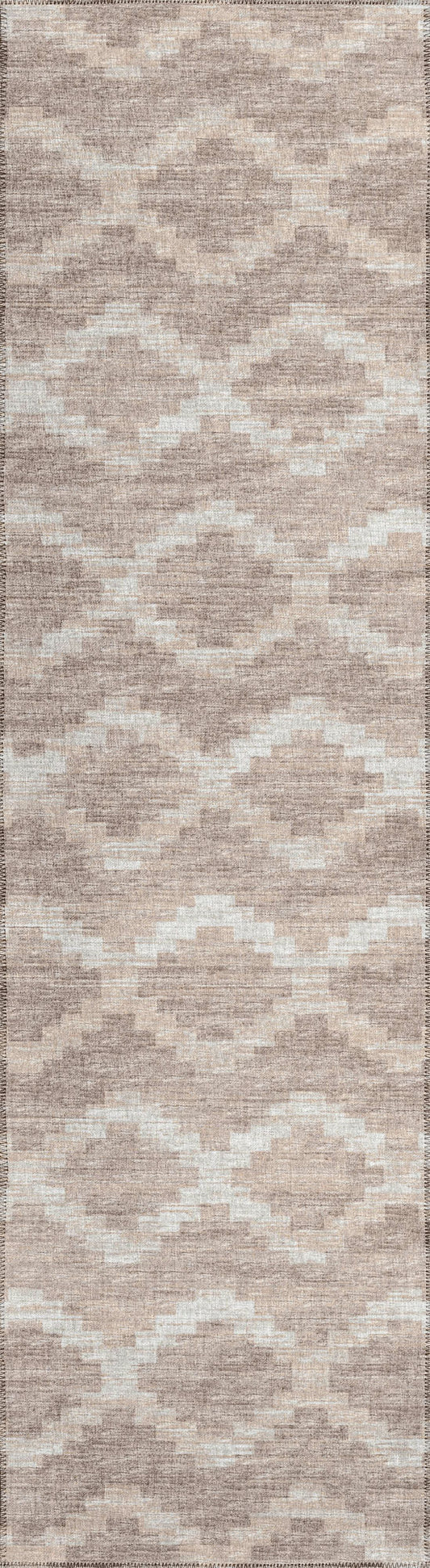 Indoor/Outdoor Sedona SN9 Taupe Washable 2'3" x 10' Runner Rug