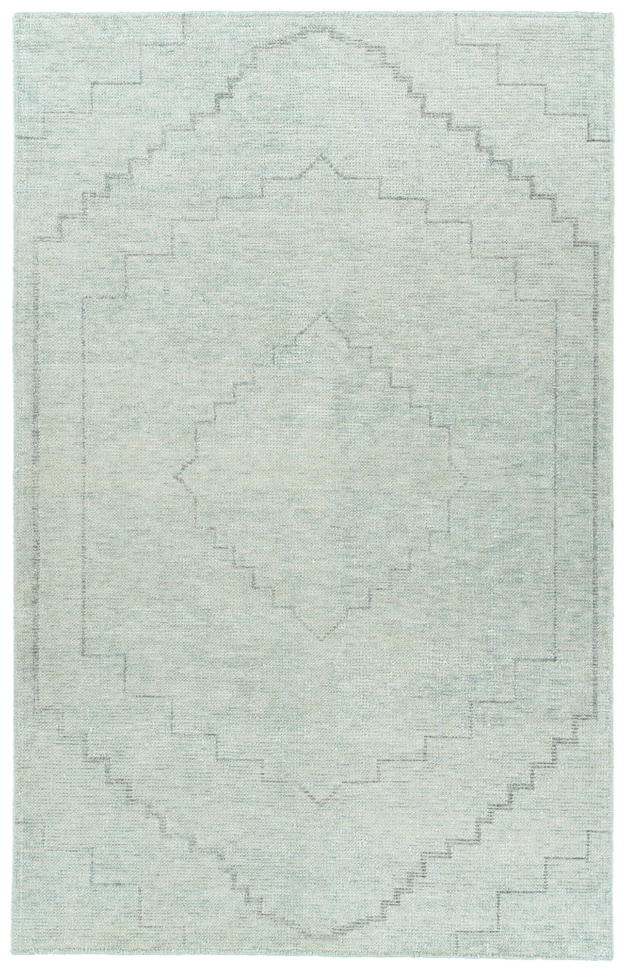 Kaleen Solitaire Collection SOL11-34 Glacier Area Rug 8' x 11'