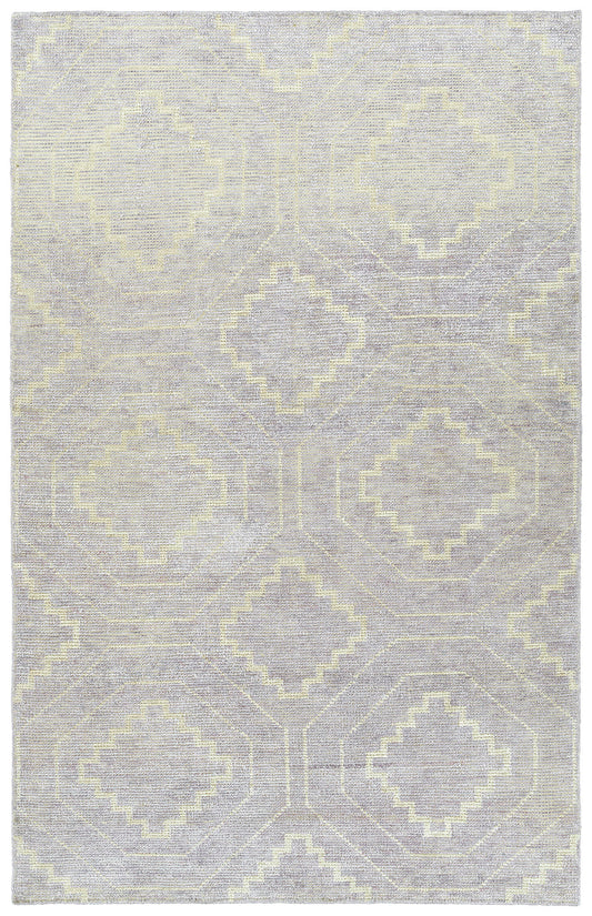 Kaleen Solitaire Collection Light Lavender Area Rug 5' x 7'9"
