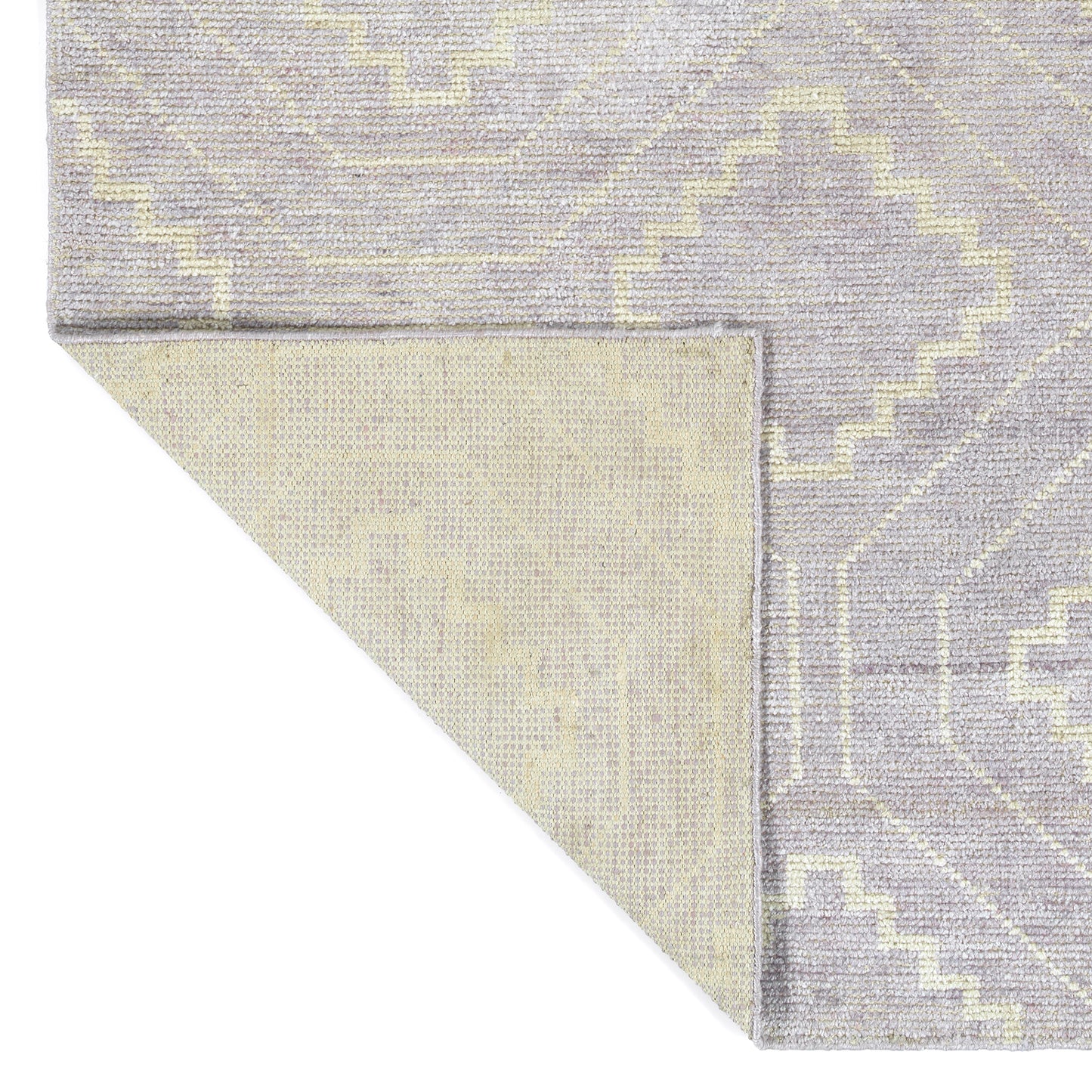 Kaleen Solitaire Collection Light Lavender Area Rug 5' x 7'9"