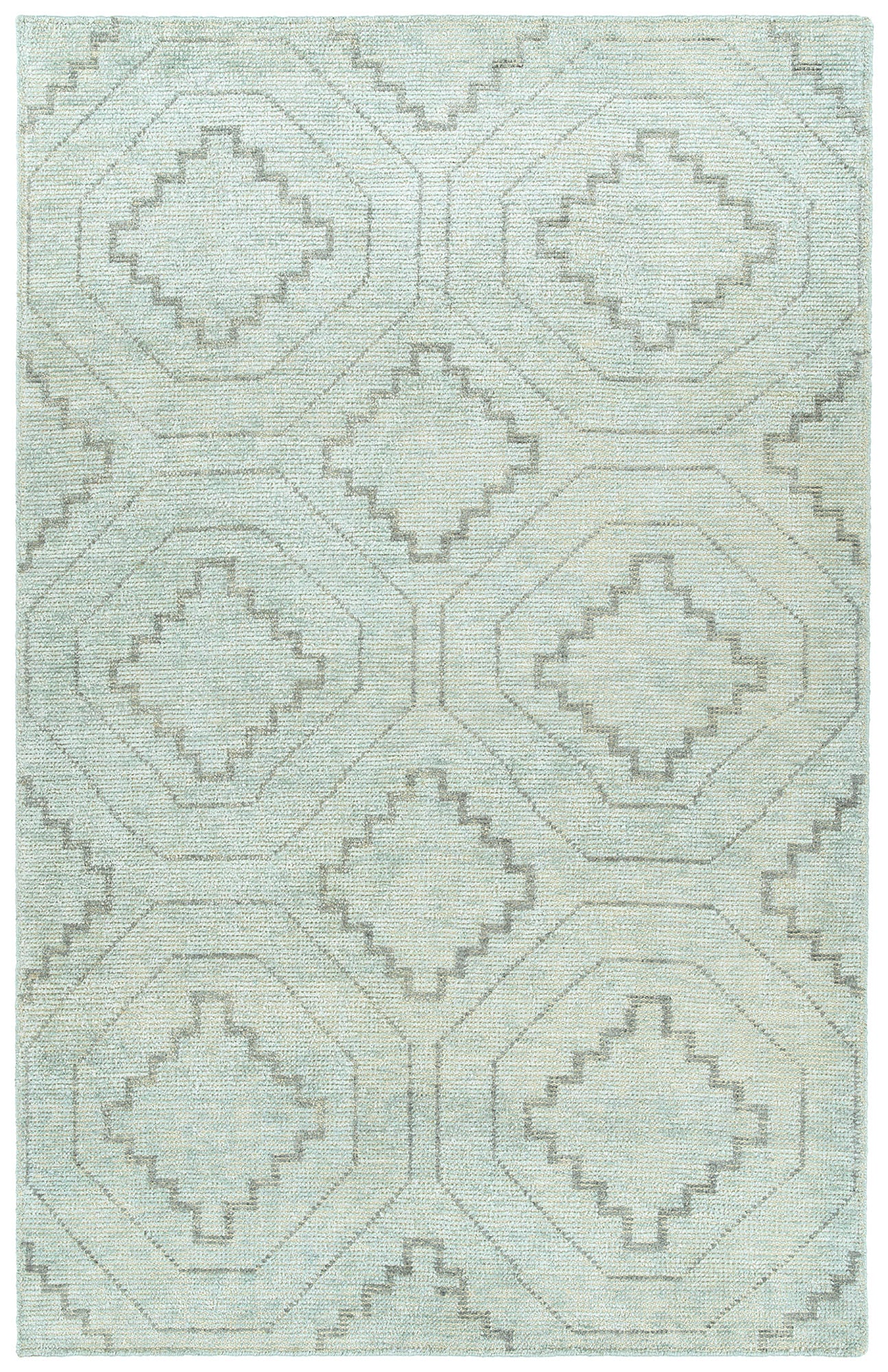 Kaleen Solitaire Collection SOL13-34 Glacier Area Rug 4' x 6'