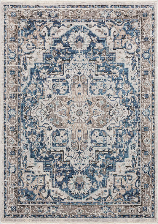 Kaleen Soren Collection Light Blue Area Rug 9' x 12'6"
