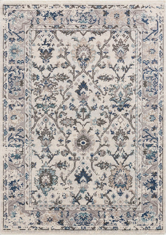Kaleen Soren Collection Light Silver Area Rug 9' x 12'6"