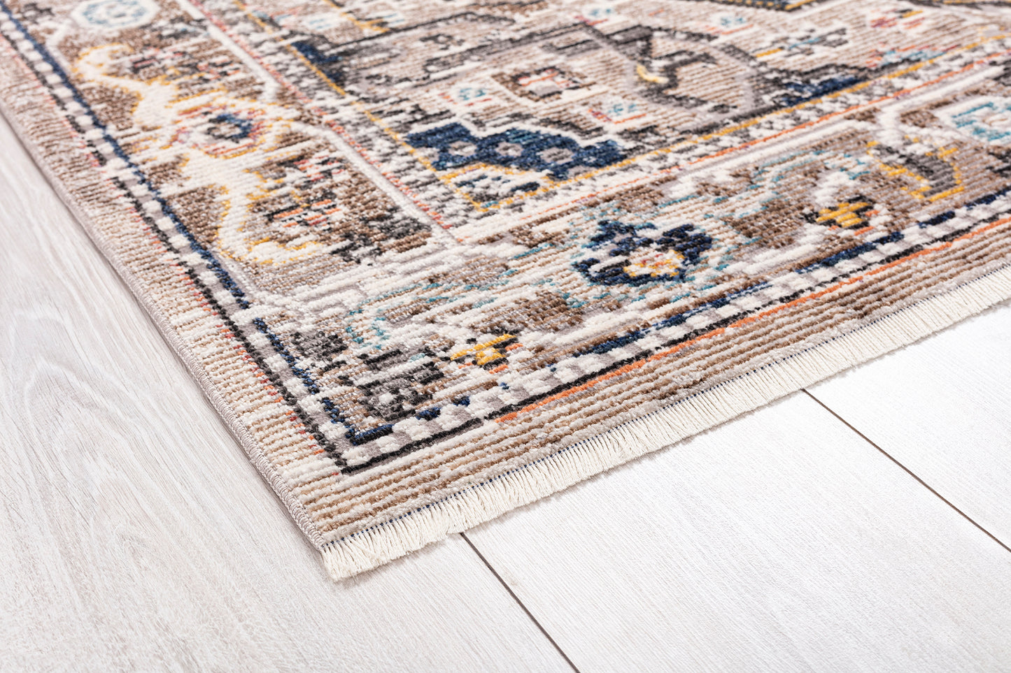 Kaleen Soren Collection Light Taupe Runner 2'6" x 7'6"