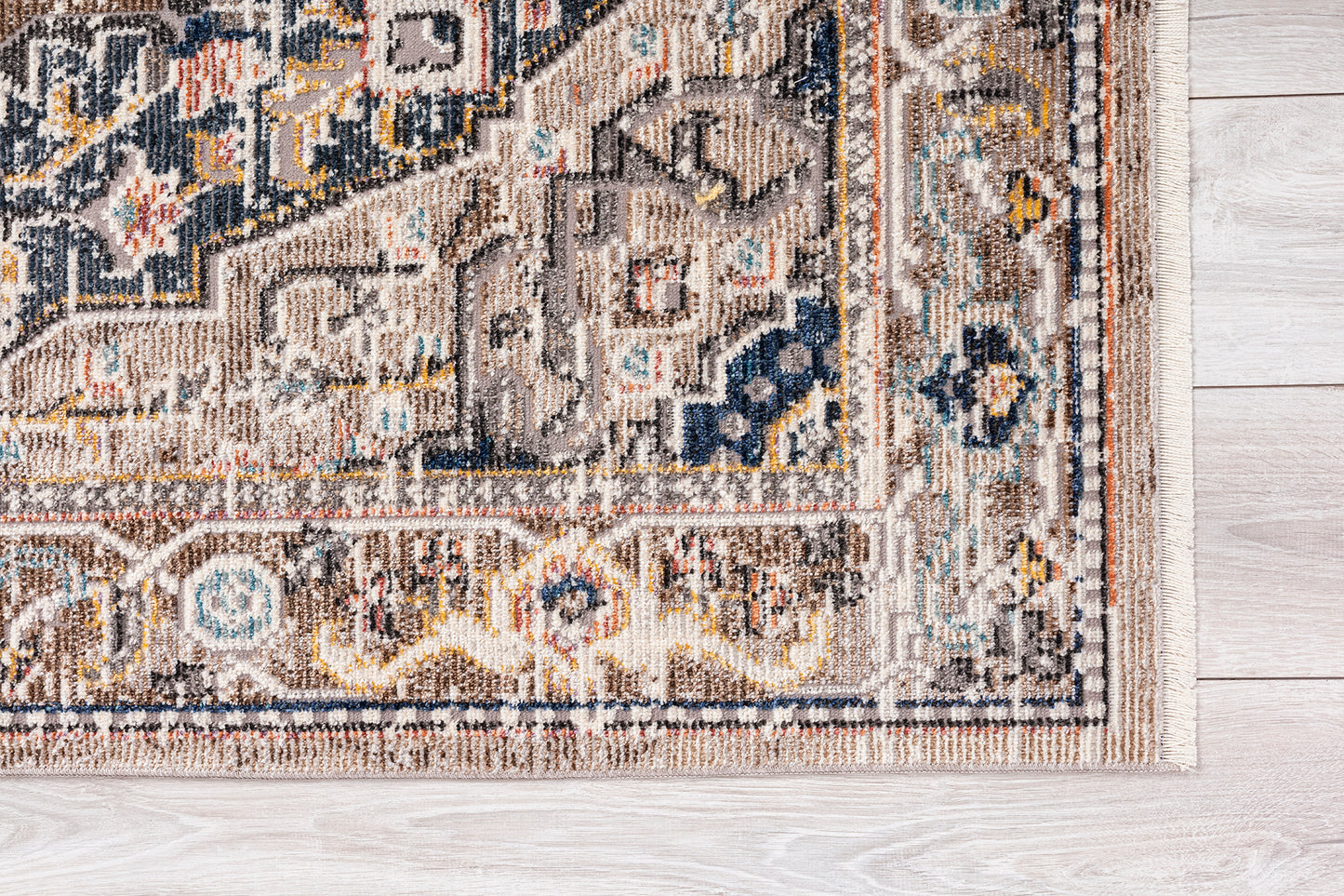Kaleen Soren Collection Light Taupe Runner 2'6" x 7'6"