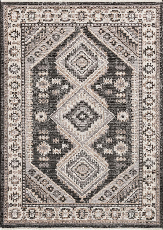 Kaleen Soren Collection SRN07-75 Gray Area Rug 3' x 5'