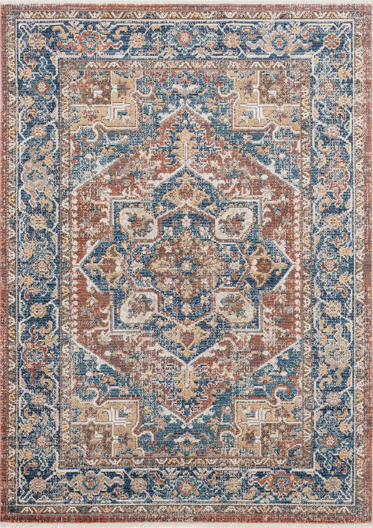 Kaleen Soren Collection Dark Multi Area Rug 3' x 5'