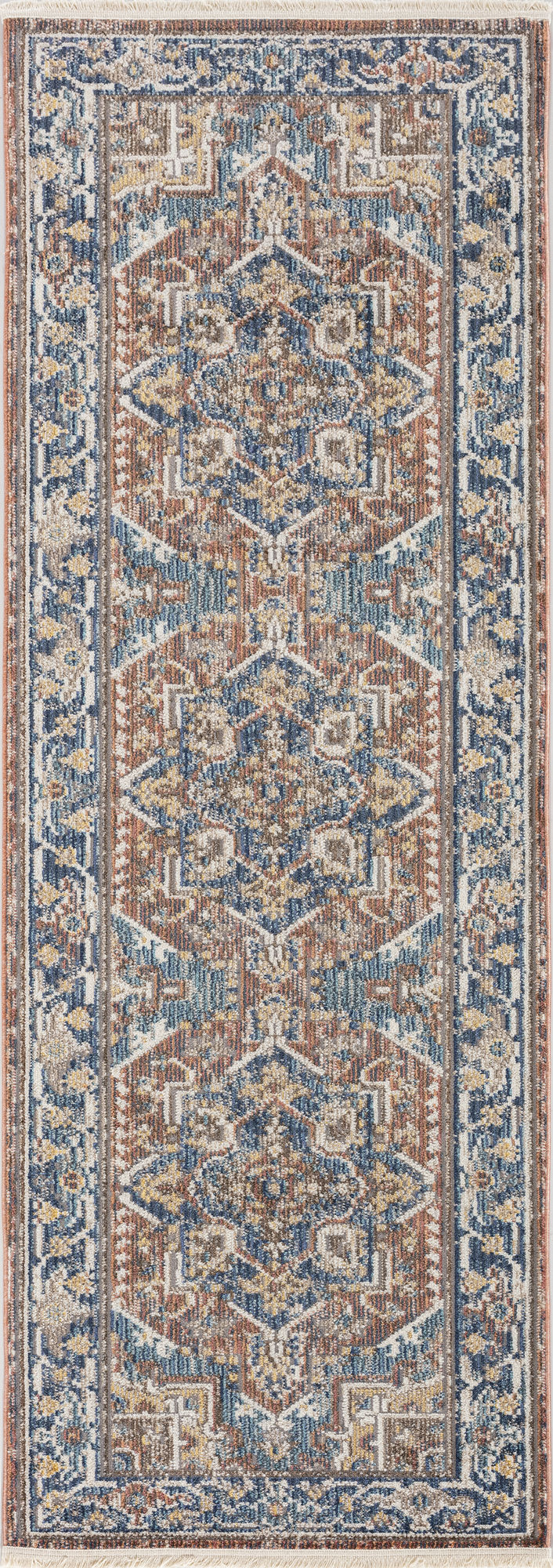 Kaleen Soren Collection Dark Multi Runner 2'6" x 7'6"