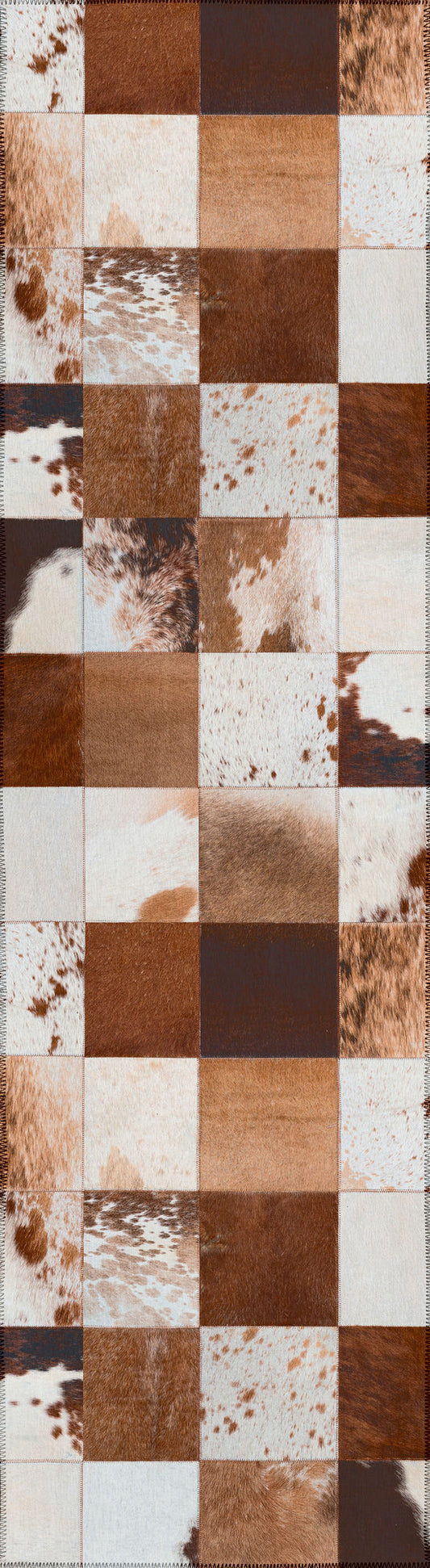 Indoor/Outdoor Stetson SS10 Driftwood Washable 2'3" x 10' Runner Rug
