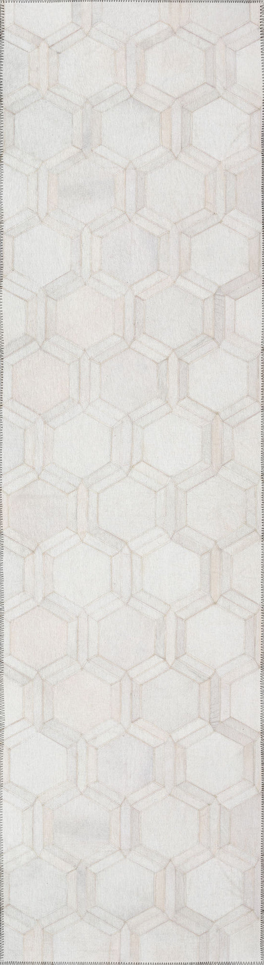 Indoor/Outdoor Stetson SS1 Linen Washable 2'3" x 7'6" Runner Rug