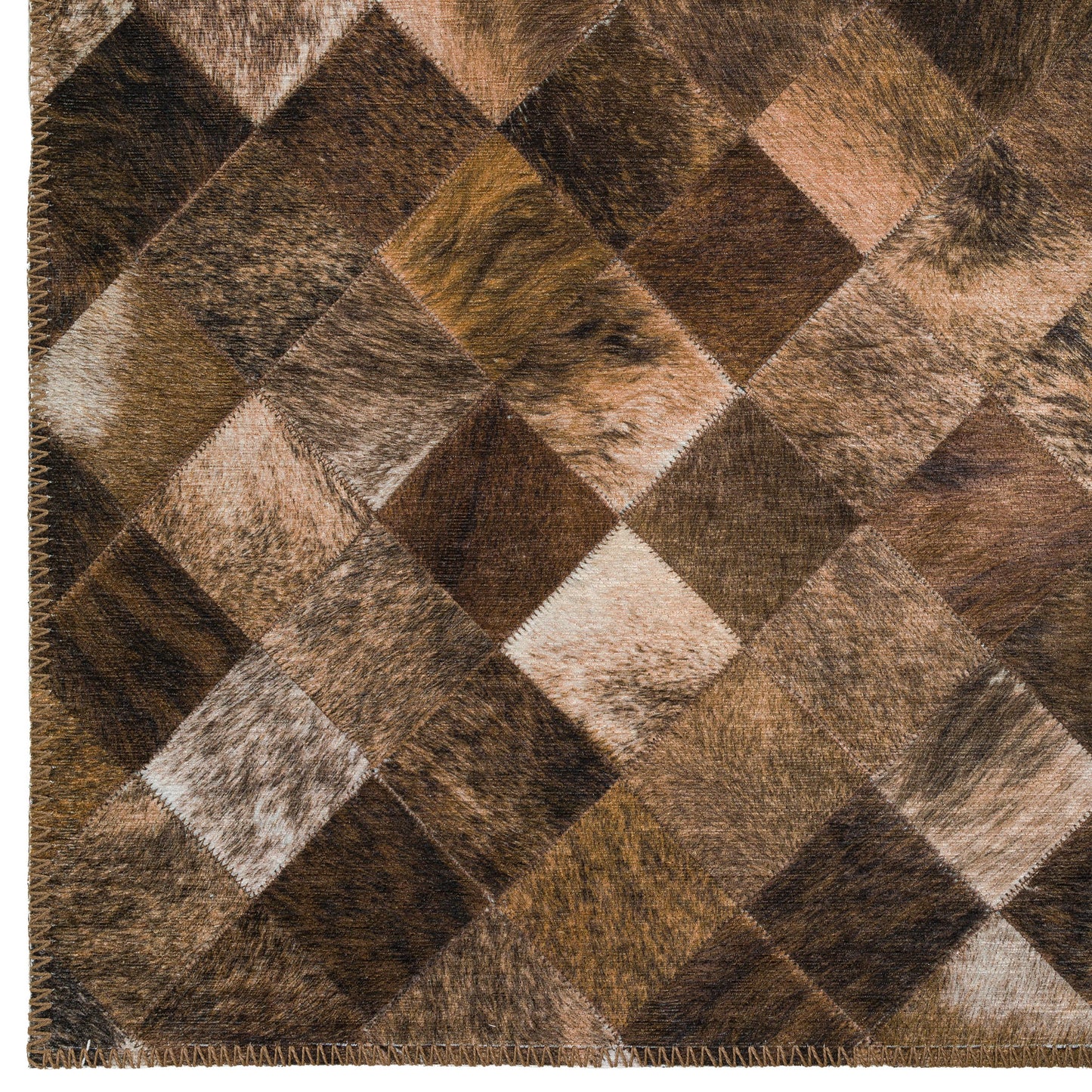Indoor/Outdoor Stetson SS2 Bison Washable 2'3" x 10' Runner Rug