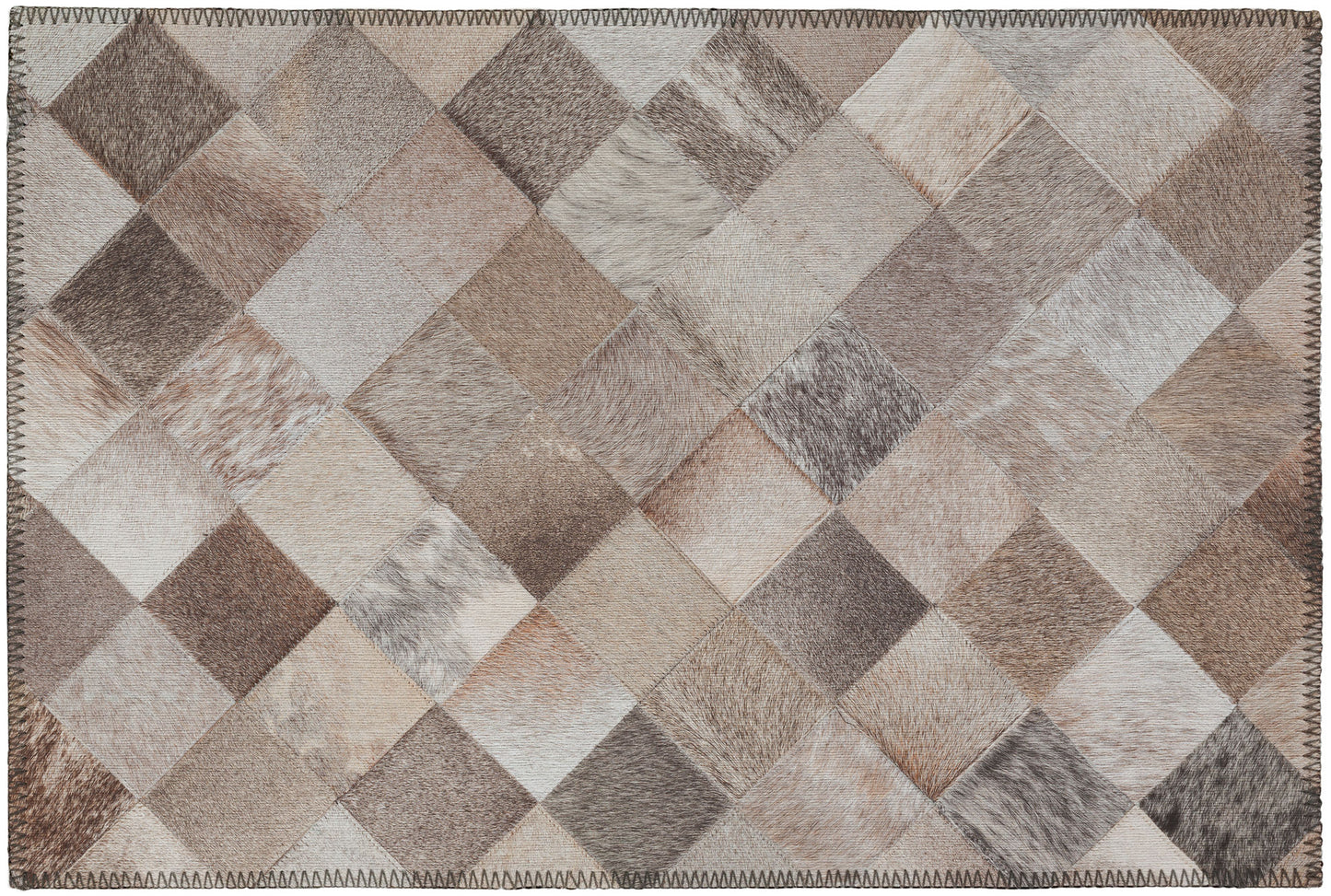 Indoor/Outdoor Stetson SS2 Flannel Washable 1'8" x 2'6" Rug