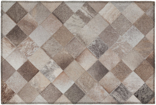 Indoor/Outdoor Stetson SS2 Flannel Washable 1'8" x 2'6" Rug