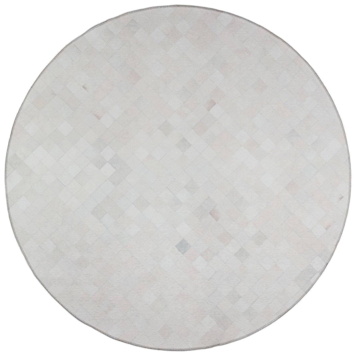 Indoor/Outdoor Stetson SS2 Linen Washable 8' x 8' Round Rug