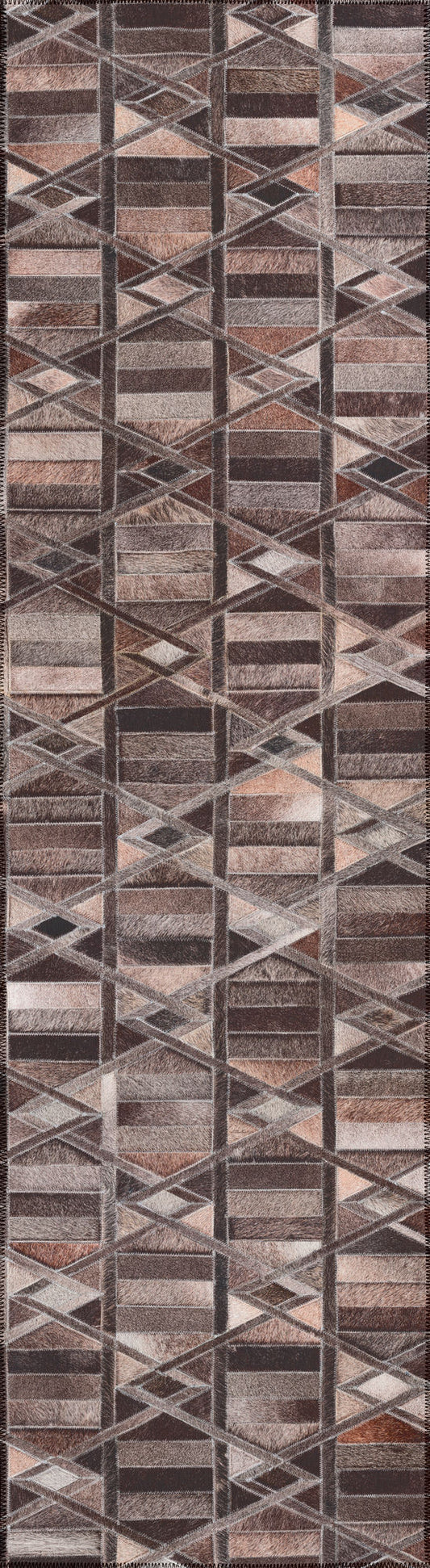 Indoor/Outdoor Stetson SS4 Flannel Washable 2'3" x 12' Runner Rug