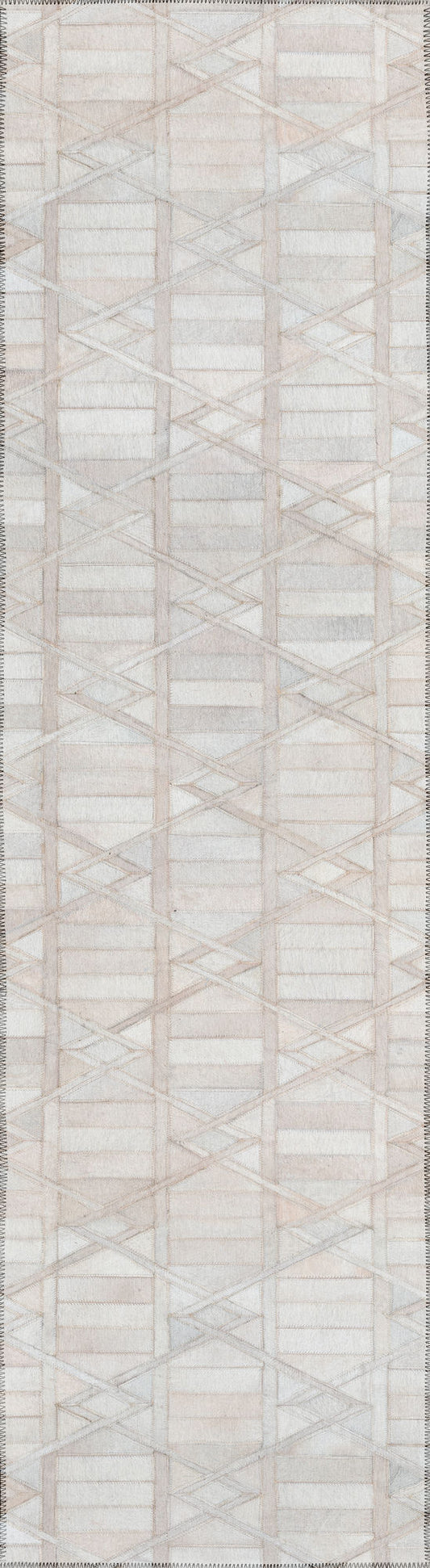 Indoor/Outdoor Stetson SS4 Linen Washable 2'3" x 7'6" Runner Rug