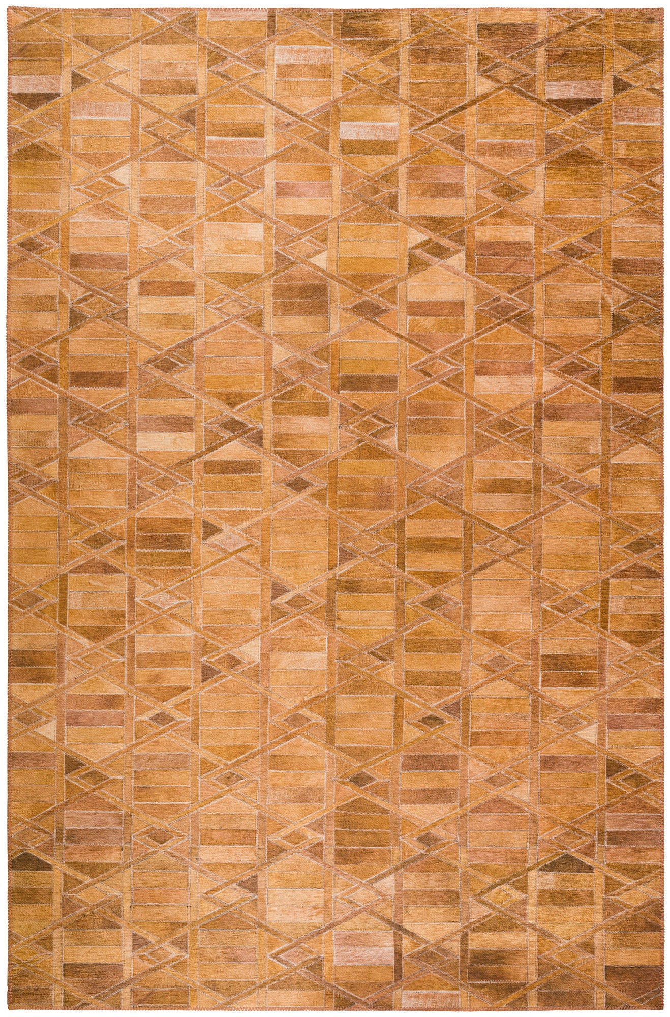 Indoor/Outdoor Stetson SS4 Spice Washable 10' x 14' Rug