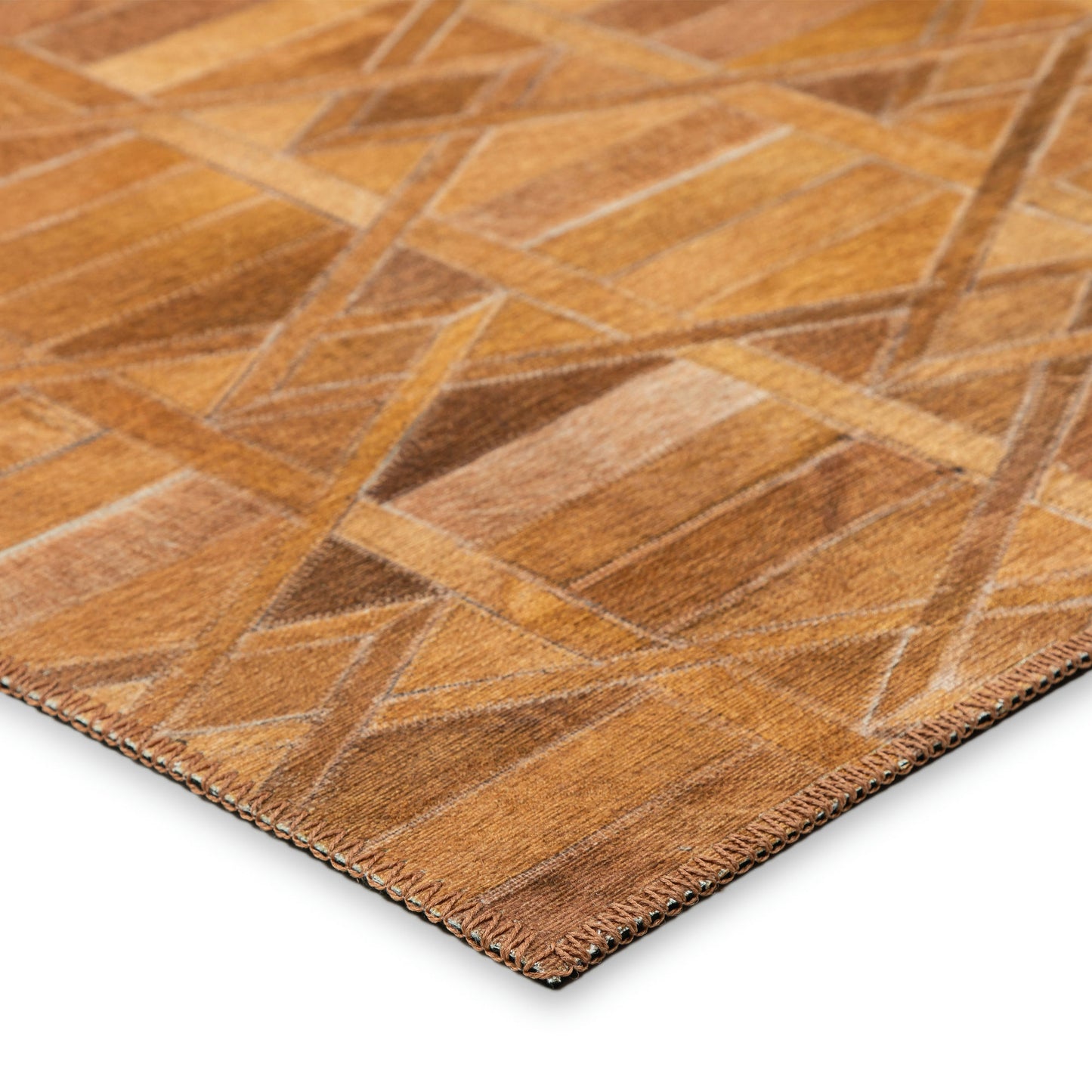 Indoor/Outdoor Stetson SS4 Spice Washable 2'3" x 10' Runner Rug