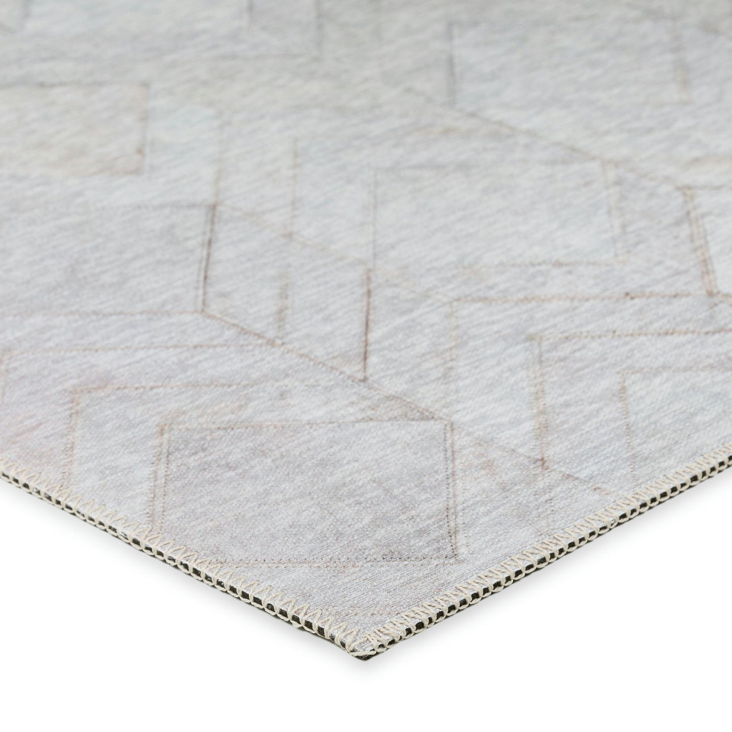 Indoor/Outdoor Stetson SS5 Linen Washable 4' x 4' Round Rug