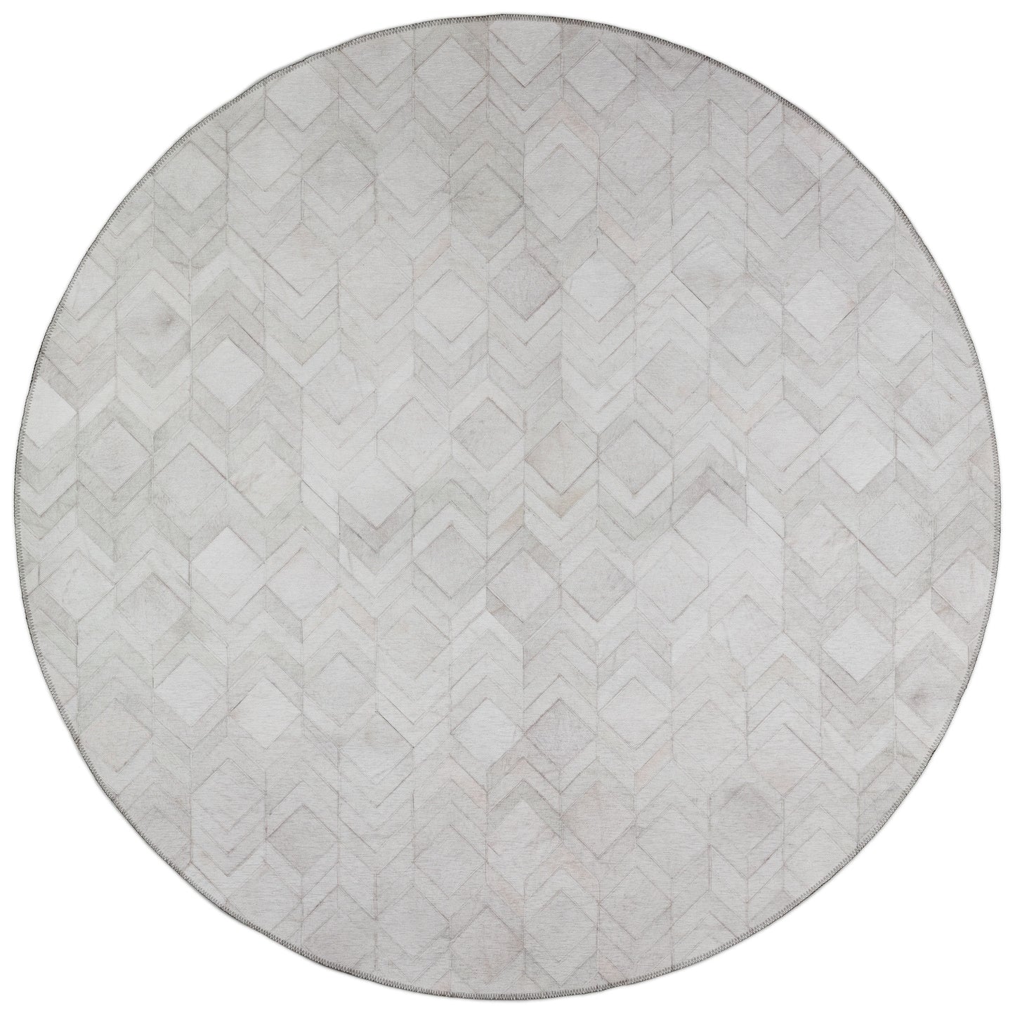 Indoor/Outdoor Stetson SS5 Linen Washable 6' x 6' Round Rug