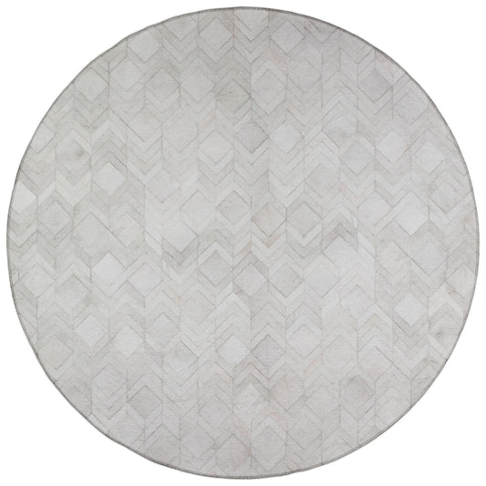 Indoor/Outdoor Stetson SS5 Linen Washable 6' x 6' Round Rug