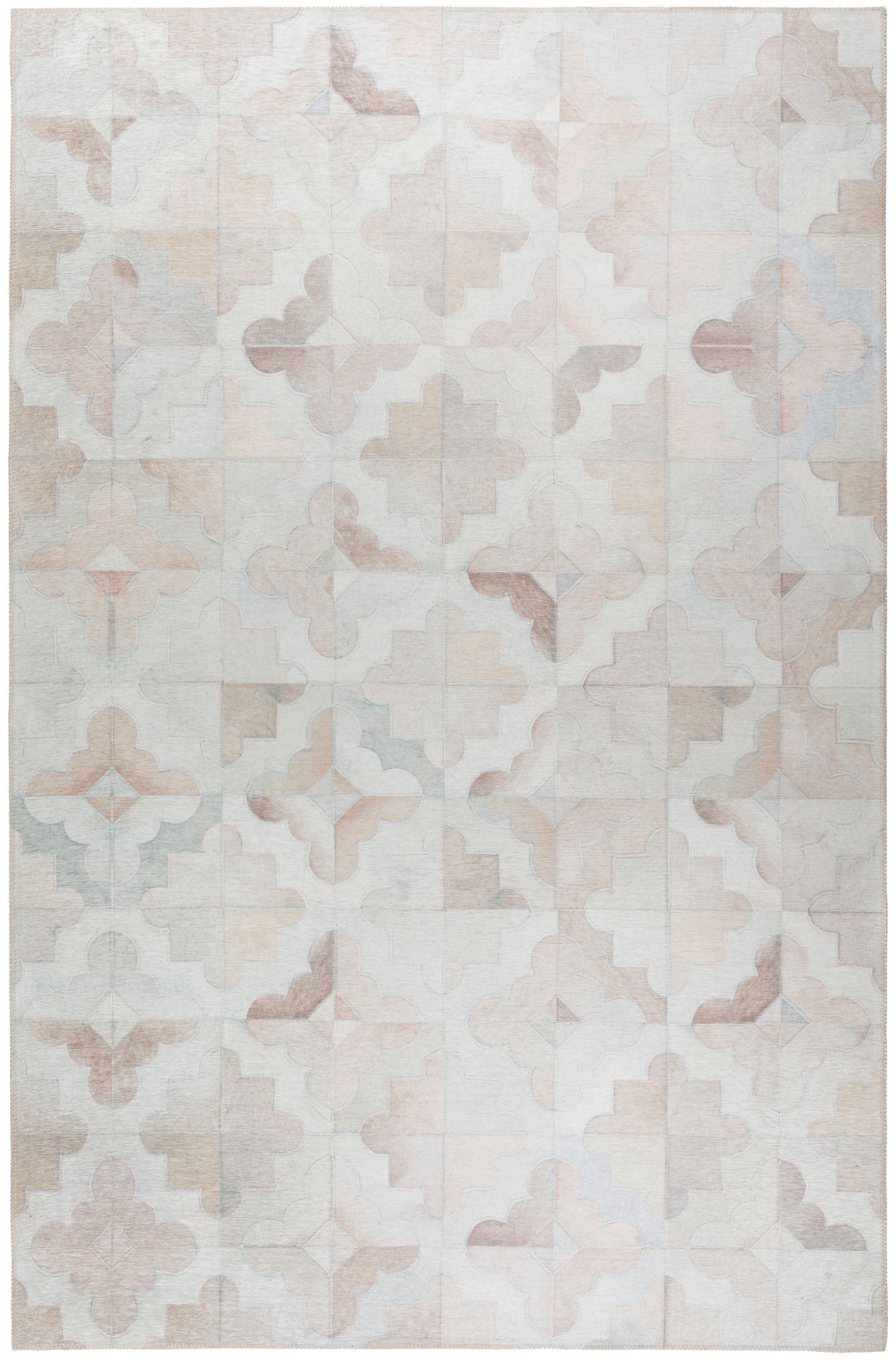 Indoor/Outdoor Stetson SS8 Linen Washable 9' x 12' Rug