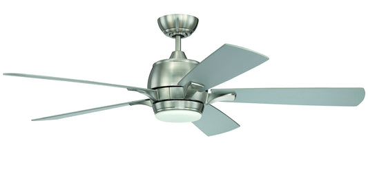 52" Stellar Ceiling Fan in Brushed Polished Nickel, STE52BNK5
