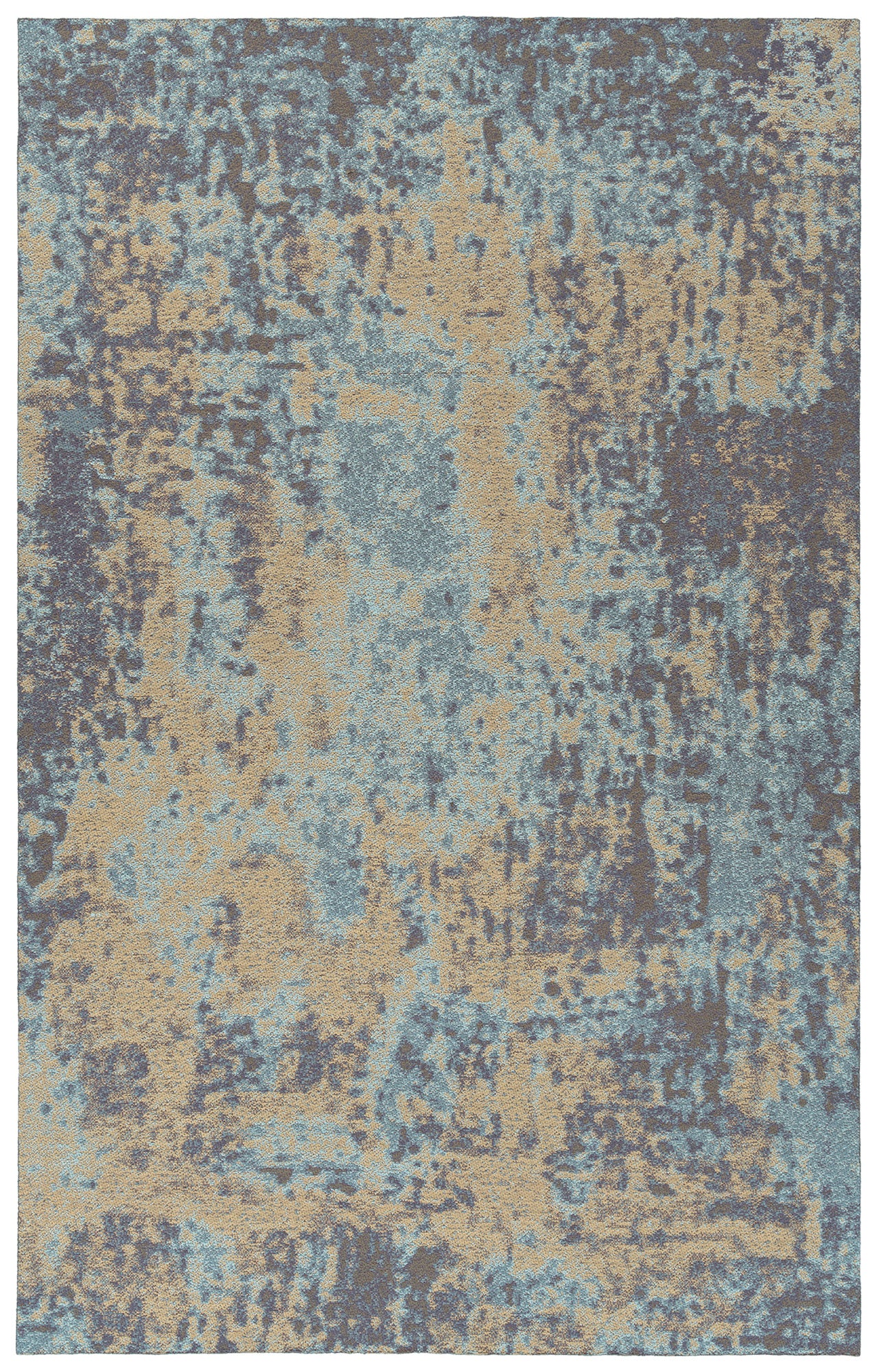 Kaleen Santiago Collection Light Beige Throw Rug 2' x 3'