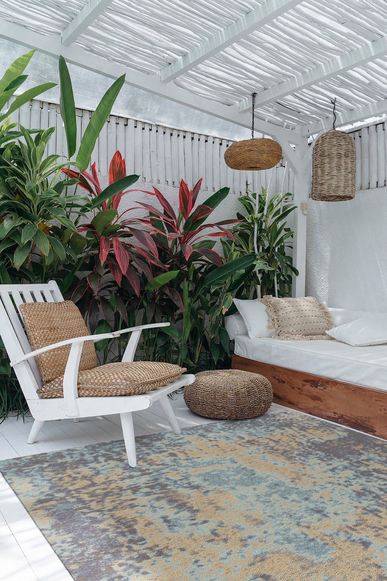 Kaleen Santiago Collection Light Beige Area Rug 5' x 7'9"