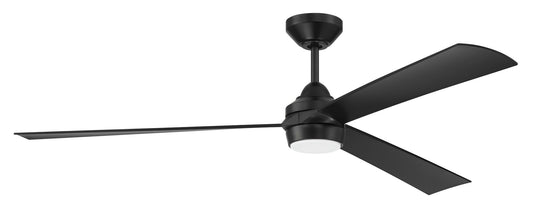 60" Sterling Fan, Flat Black Finish, Blades Included