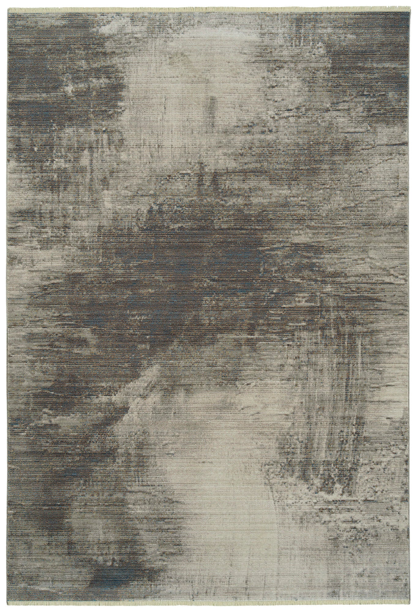 Kaleen Scottsman Collection STM02-77 Silver Throw Rug 2' x 3'