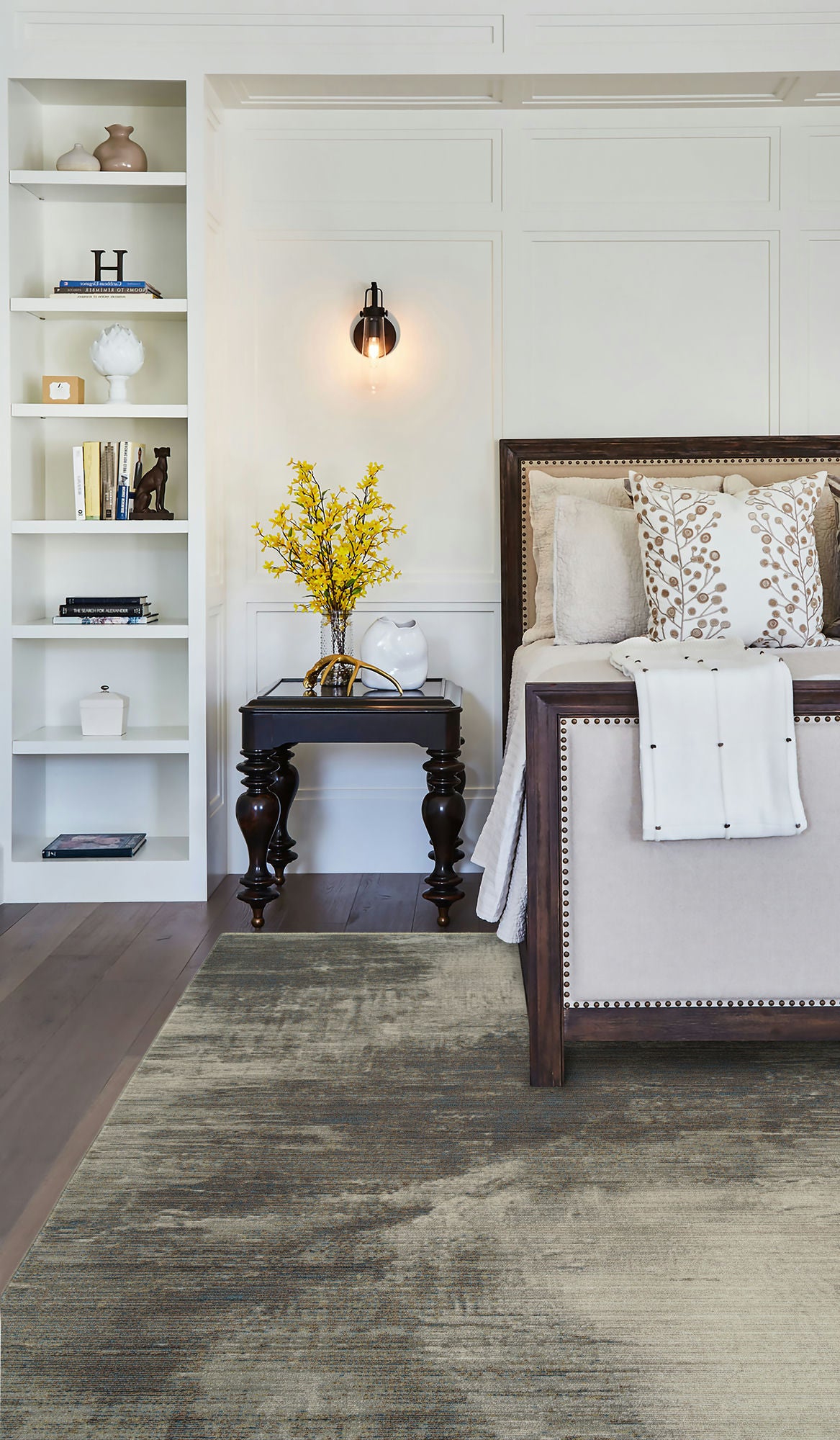 Kaleen Scottsman Collection STM02-77 Silver Area Rug 7'10" x 10'10"