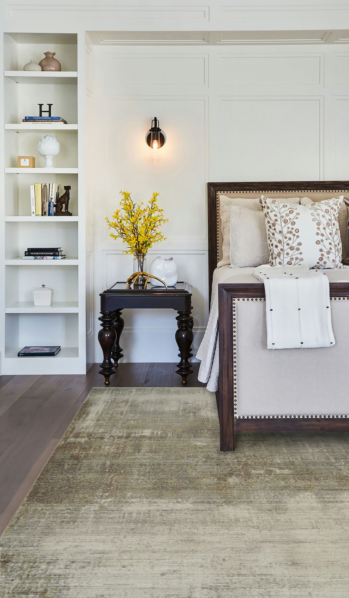 Kaleen Scottsman Collection STM04-77 Silver Area Rug 7'10" x 10'10"