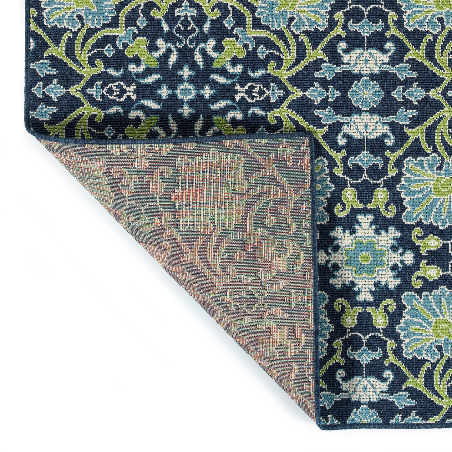 Kaleen Sunice Collection SUN02-22 Navy Runner 2'2" x 8'
