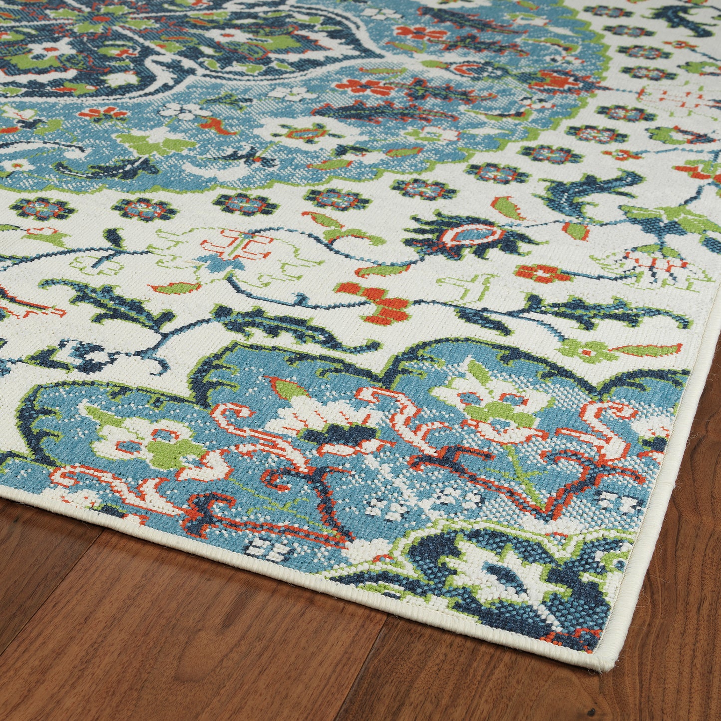 Kaleen Sunice Collection Light Ivory Area Rug 5' x 7'6"