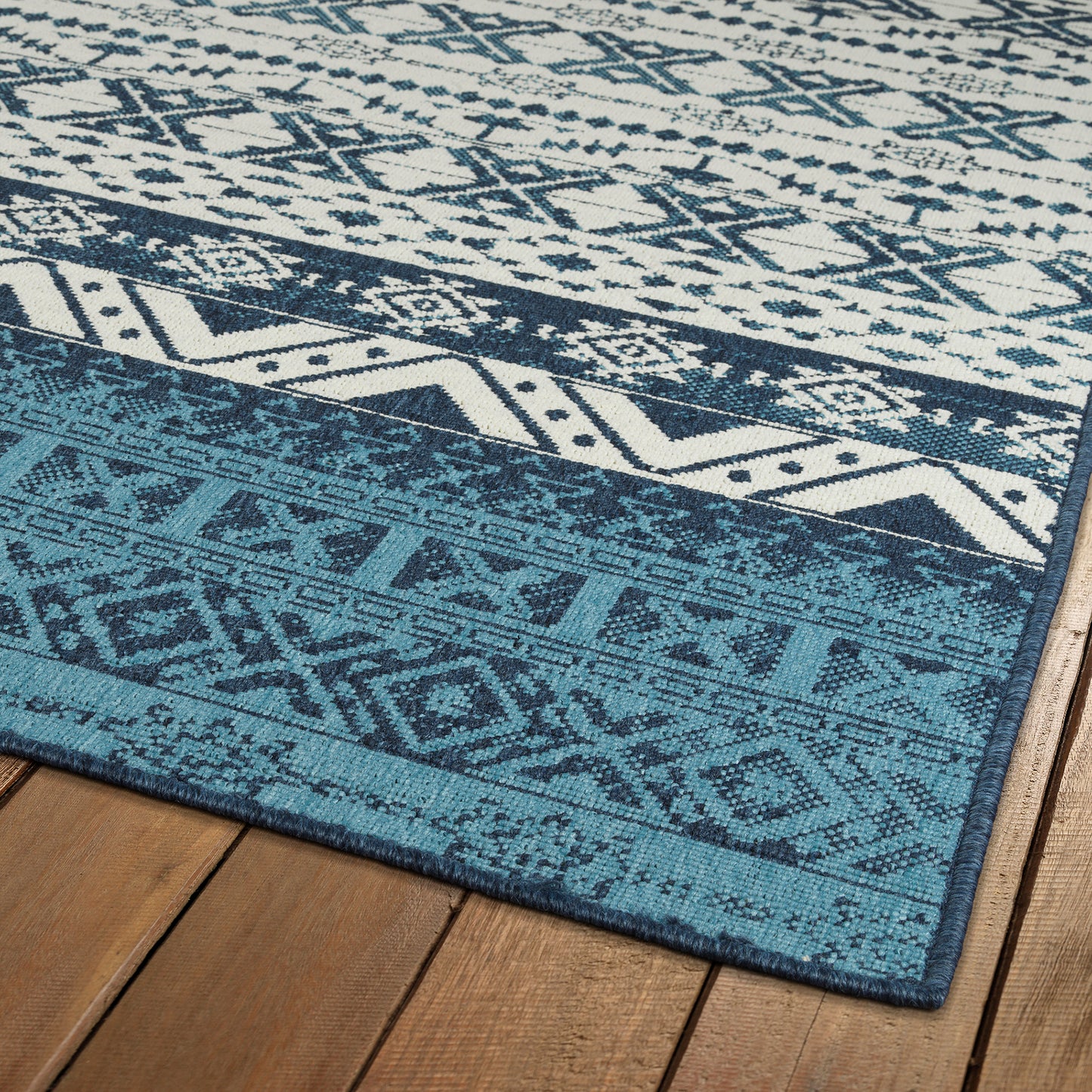 Kaleen Sunice Collection SUN08-22 Navy Throw Rug 2'5" x 3'9"