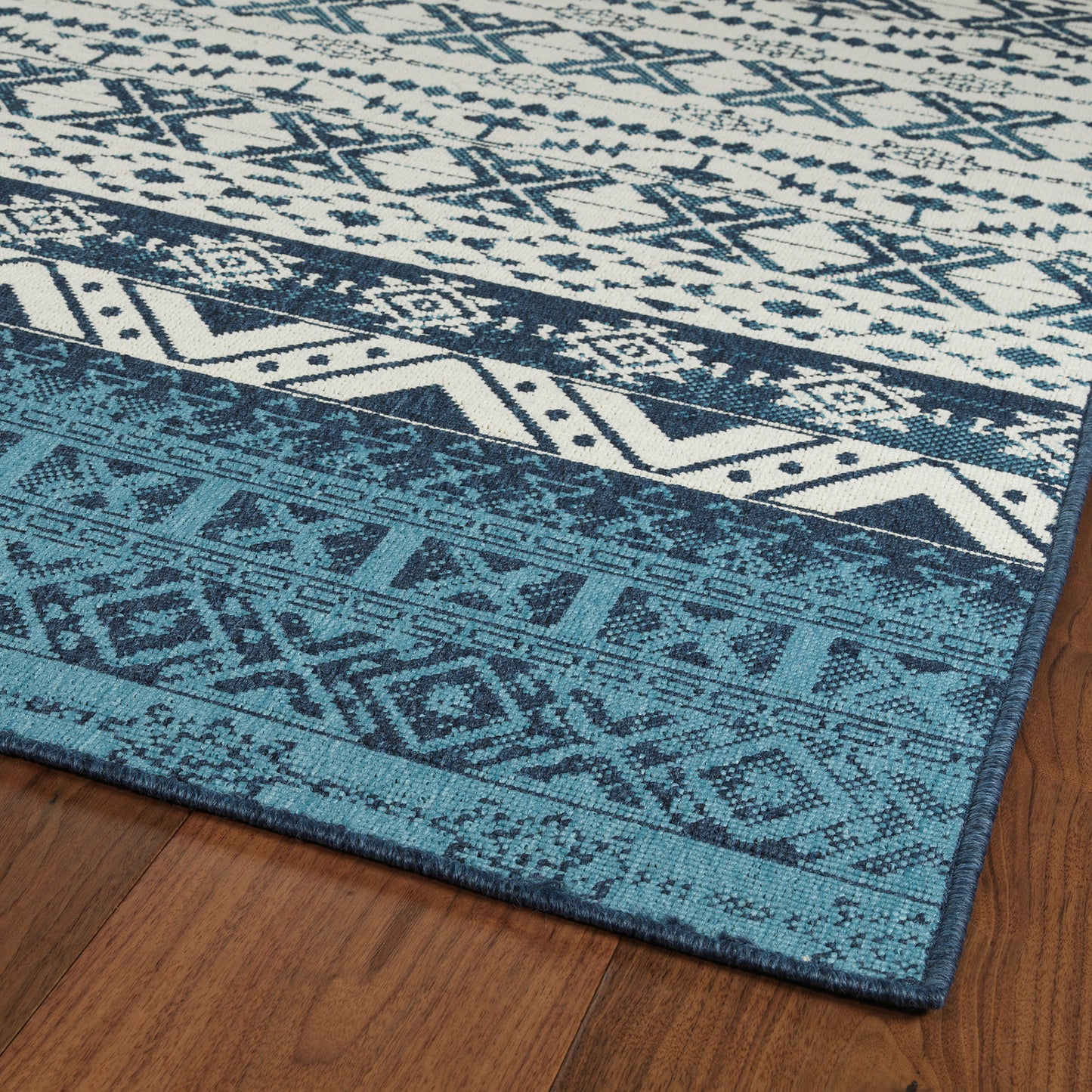 Kaleen Sunice Collection SUN08-22 Navy Runner 2'2" x 8'